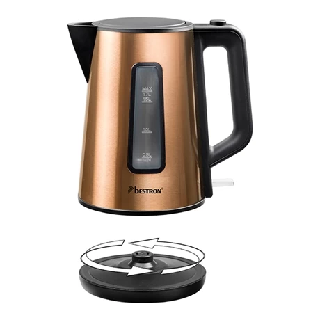Bestron Bouilloire électrique Coloris Cuivre 1,7 L 1850 2200 W – Image 3