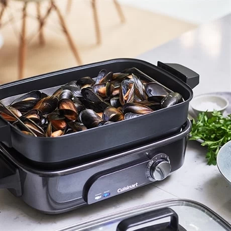 Cuisinart Multicuiseur électrique Cooking 4,7 L 1400 W Bleu Nuit – Image 4