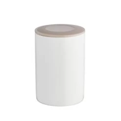 Lot De 8 Pots De Yaourt Céramique Avec Couvercle 125 Ml Blanc