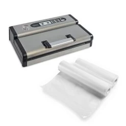 Lot Appareil à Emballer Sous Vide VS5800 Et 2 Rouleaux De Sachets à Découper
