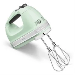 KitchenAid Batteur à Main électrique 9 Vitesses 85 W Vert Pistache 5KHM9212EPT