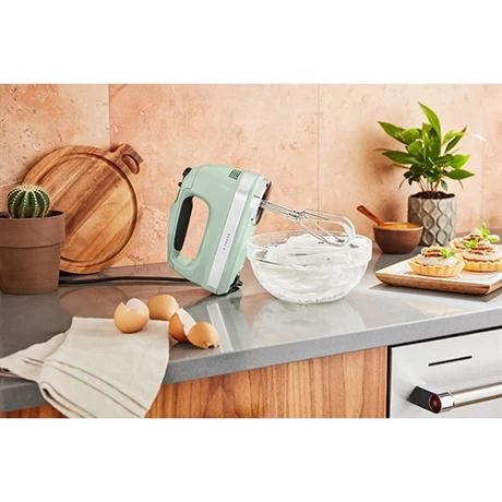 KitchenAid Batteur à Main électrique 9 Vitesses 85 W Vert Pistache 5KHM9212EPT – Image 2