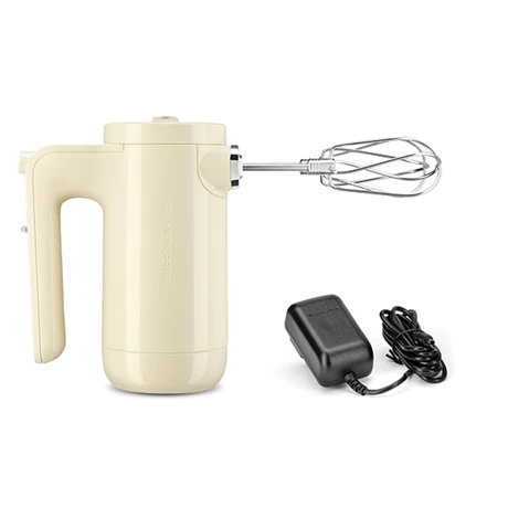 KitchenAid Batteur à Main électrique Sans Fil 7 Vitesses Crème 5KHMB732EAC – Image 3