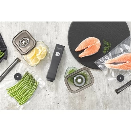 Caso Pompe De Mise Sous Vide électrique Vacu One Touch Eco-Set Avec Accessoires – Image 4