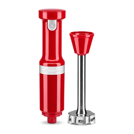 KitchenAid Mixeur Plongeant Sans Fil Rouge Empire 5KHBBV53EER – Image 2