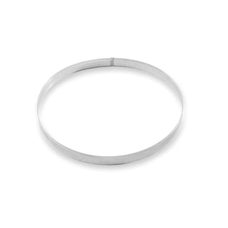 Cercle à Tarte Perforé En Inox Rond 24 Cm – Image 2